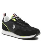US Polo Assn Мъжки спортни обувки - . - 302823697 - текстил - черни