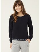 US Polo Assn Пижамена блуза с ръкави реглан