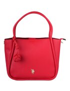 US Polo Assn Шопинг чанта от еко кожа с метално лого