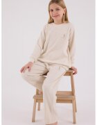 US Polo Assn Свободна рипсена блуза и панталон - 2 части