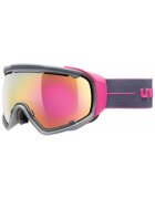 Uvex Очила за ски и сноуборд Jakk Sphere Grey-Pink Mat dl / FM Pink