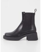 Vagabond Shoemakers Кожени боти Chelsea с масивен ток - Черен