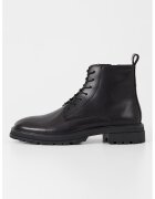 Vagabond Shoemakers Кожени боти с лого - Черен