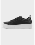 Vagabond Shoemakers Кожени маратонки Zoe с овален връх - Черен