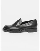 Vagabond Shoemakers Кожени мокасини Amina с декоративен отвор - Черен