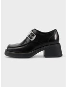 Vagabond Shoemakers Кожени обувки с масивен ток - Черен