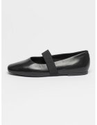 Vagabond Shoemakers Кожени пантофки Jolin с еластична каишка - Черен