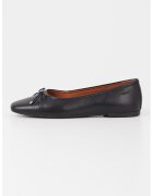 Vagabond Shoemakers Кожени пантофки Jolin с панделки - Черен
