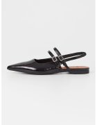 Vagabond Shoemakers Обувки Hermine от лачена кожа - Черен