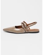 Vagabond Shoemakers Обувки Hermine от лачена кожа - Сиво-кафяв