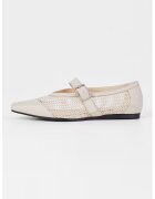 Vagabond Shoemakers Пантофки с мрежести панели - Крем