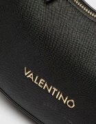Valentino Bags Чанта Half-Moon Zero от еко кожа с отделяща се презрамка с лого Черен