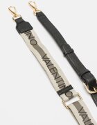 Valentino Bags Чанта Half-Moon Zero от еко кожа с отделяща се презрамка с лого Черен