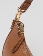 Valentino Bags Чанта Half-Moon Zero от еко кожа с отделяща се презрамка с лого Кафяв