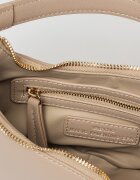 Valentino Bags Чанта Half-Moon Zero от еко кожа с отделяща се презрамка с лого Светло кафяво