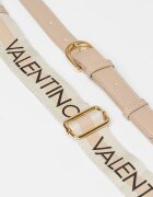 Valentino Bags Чанта Half-Moon Zero от еко кожа с отделяща се презрамка с лого Светло кафяво