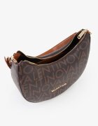 Valentino Bags Чанта от еко кожа с лого Тъмнокафяв/Светлокафяв