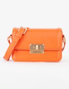 Valentino Bags Чанта през рамо от еко кожа с капаче Мандарина
