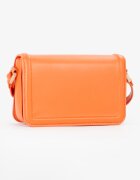 Valentino Bags Чанта през рамо от еко кожа с капаче Мандарина