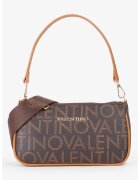 Valentino Bags Чанта през рамо с монограм - Тъмнокафяв