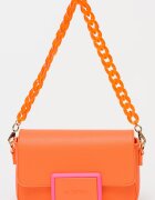 Valentino Bags Чанта през рамо Thetis от еко кожа Неоново оранжево