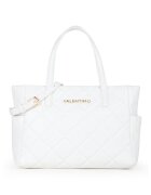 Valentino Bags Дамска чанта - 100% полиуретан - UNI - VBS3KK36ROCARINA - Бял - 22x28x14