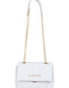 Valentino Bags Капитонирана чанта през рамо Ocarina от еко кожа Бял