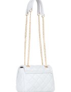 Valentino Bags Капитонирана чанта през рамо Ocarina от еко кожа Бял