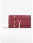 Valentino Bags Клъч Divina с презрамка с верижка - Бордо