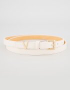 Valentino Bags Колан от еко кожа Крем