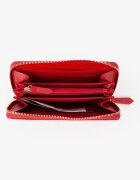 Valentino Bags Портфейл Brixton от еко кожа Аленочервен