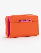 Valentino Bags Портфейл от еко кожа Оранжев/Розово