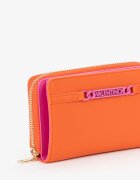 Valentino Bags Портфейл от еко кожа Оранжев/Розово