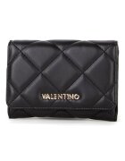 Valentino Bags Портфейл с лого и тройно прегъване Черен