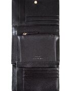 Valentino Bags Портфейл с лого и тройно прегъване Черен
