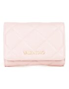 Valentino Bags Портфейл с лого и тройно прегъване Пастелнорозов