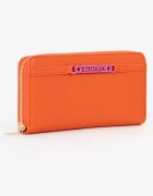 Valentino Bags Портмоне от еко кожа с цип Мандарина