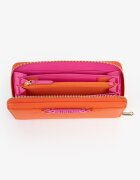 Valentino Bags Портмоне от еко кожа с цип Мандарина