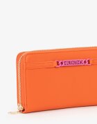 Valentino Bags Портмоне от еко кожа с цип Мандарина