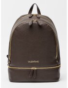Valentino Bags Раница Brixton от еко кожа с отделение за лаптоп - Тъмнокафяв