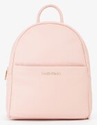 Valentino Bags Раница от еко кожа с релеф Бледо розово
