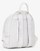 Valentino Bags Раница от еко кожа с релеф Светло сив