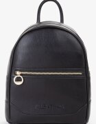 Valentino Bags Раница от еко кожа с текстилни презрамки Черен