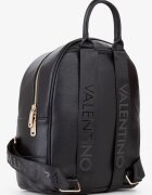 Valentino Bags Раница от еко кожа с текстилни презрамки Черен