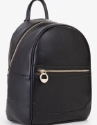 Valentino Bags Раница от еко кожа с текстилни презрамки Черен