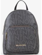 Valentino Bags Раница Regina от еко кожа с лого - Тъмнокафяв/Канелено кафяво/Светлокафяв