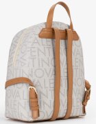 Valentino Bags Раница Regina от еко кожа с лого Светло сив/Светло бежово