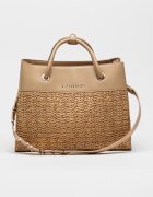 Valentino Bags Шопинг чанта от еко кожа Камел