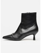 Valentino Заострени кожени боти