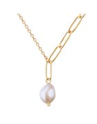 Valero Pearls Регулируемо колие с 18K златно покритие